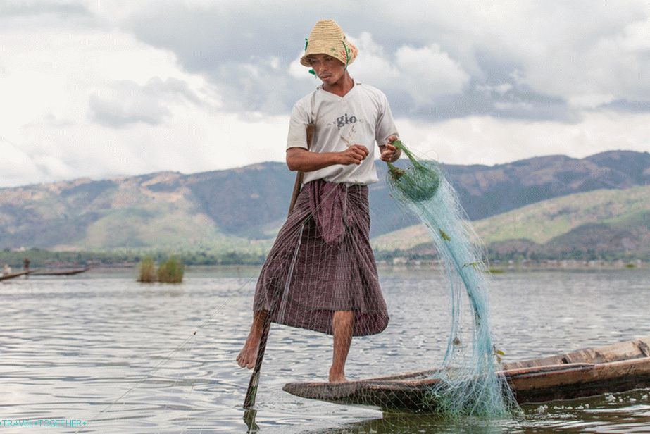 Inle Lake in Manyama (Burma)