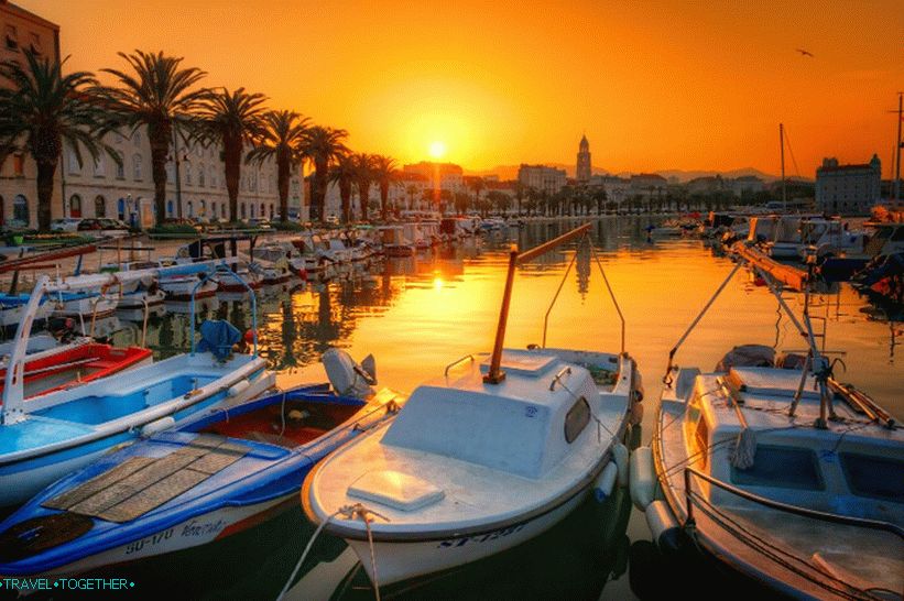 Split at Sunset
