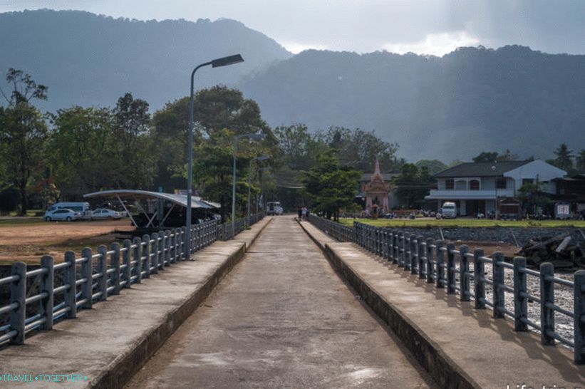 Pier in Old Town Lanta