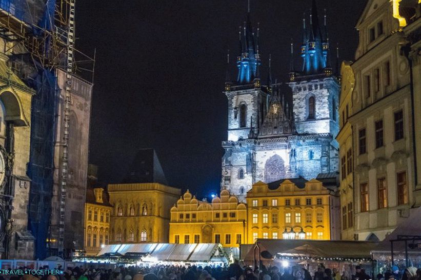 Old Town Square in Prague - a city in a city