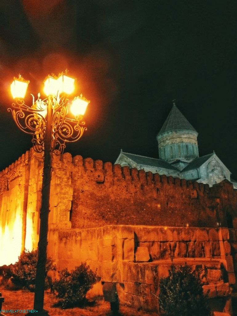 Svetitskhoveli night