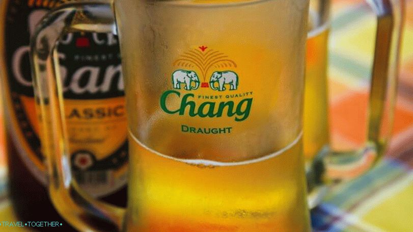 Chang Beer in Thailand