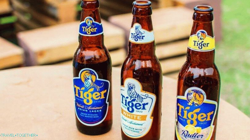 Tiger Beer in Thailand
