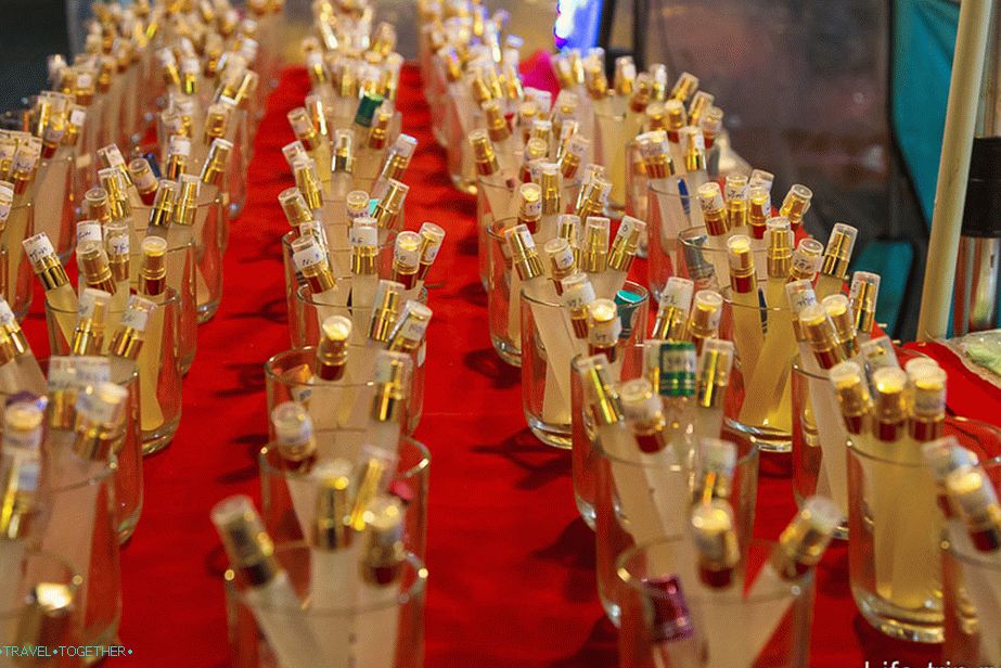 Perfume at the evening market