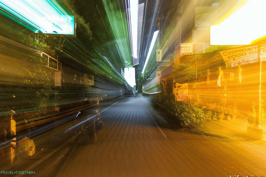 Experiments with movements in space