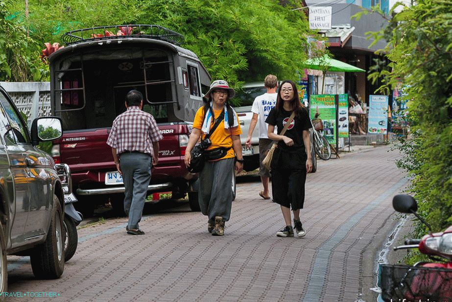Narrow cobbled streets of the old city