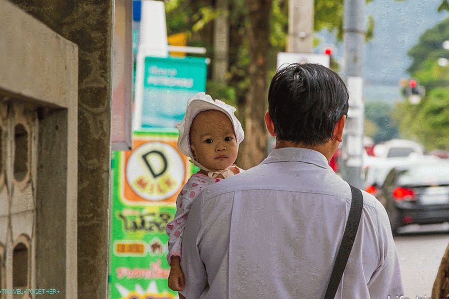 Walking around the city of Chiang Mai