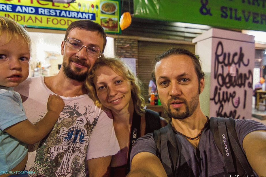 Ruslan, Maria and Zhenya, blog readers