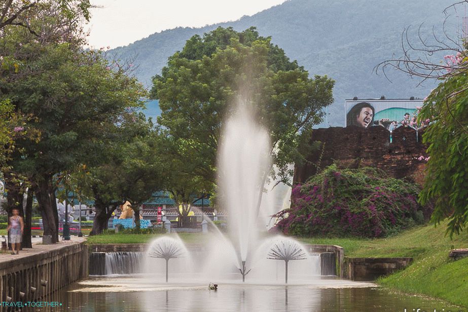 Walking around the city