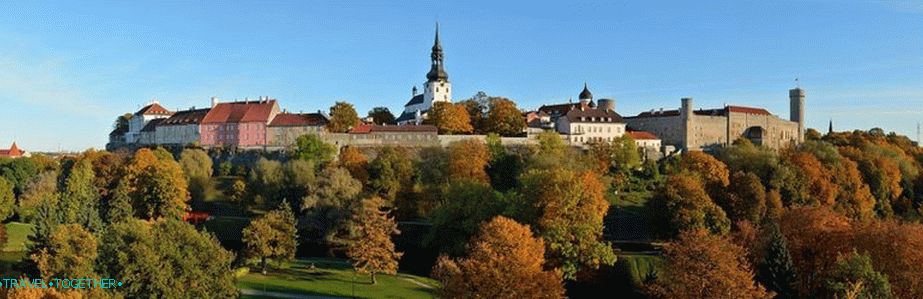 Toompea Castle in Tallinn