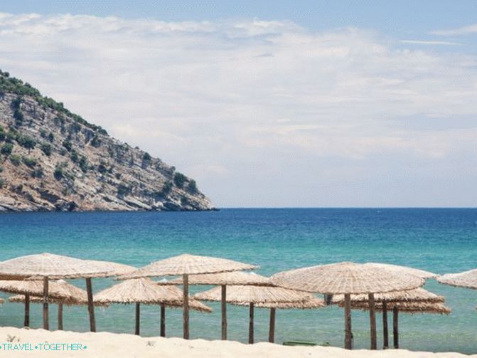 beach on Thassos