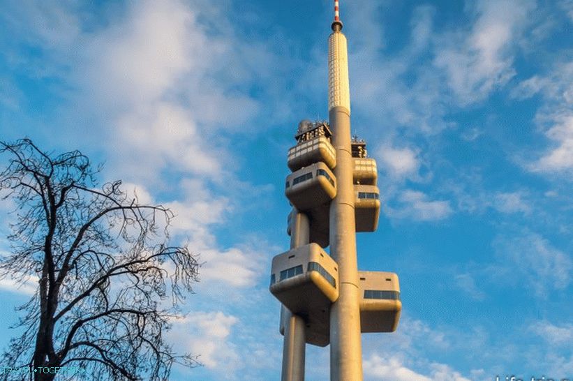 Television tower in Prague