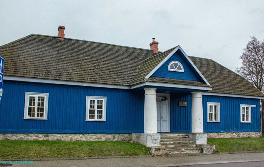 Old wooden house in Trakai