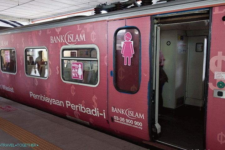 Pink KTM Komuter wagon for Muslim ladies