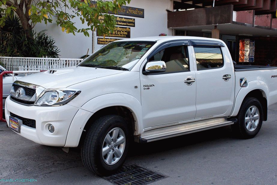 Toyota Hilux - one of the most popular cars