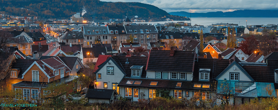 View of the Trondheim Fjord