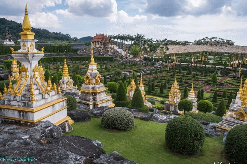 Nong Nooch Tropical Park in Pattaya is the main attraction