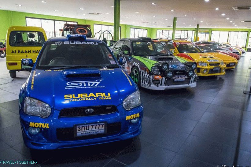 Collection of cars in Nong Nooch