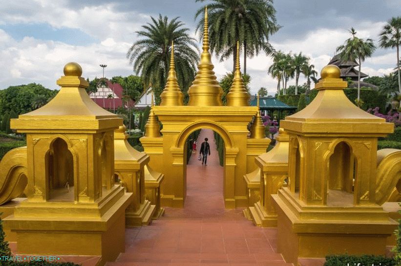 Nong Nooch Tropical Park in Pattaya is the main attraction