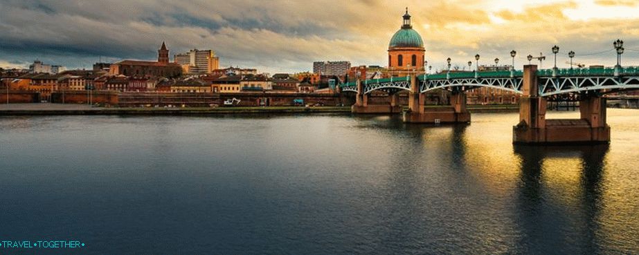 The Garron River in Toulouse
