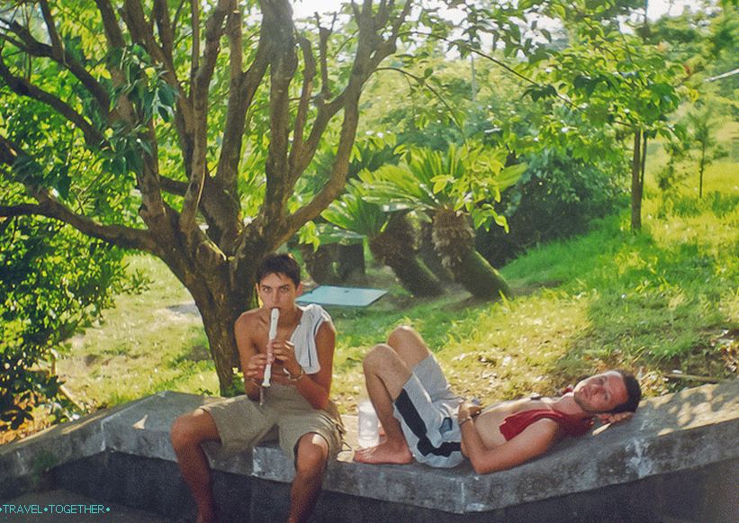 Instead of Adygea, we went to the arboretum in Sochi