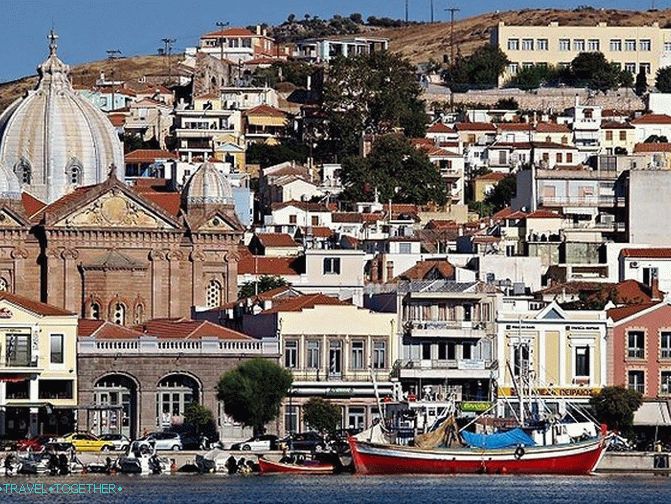 Lonely rest on Lesbos