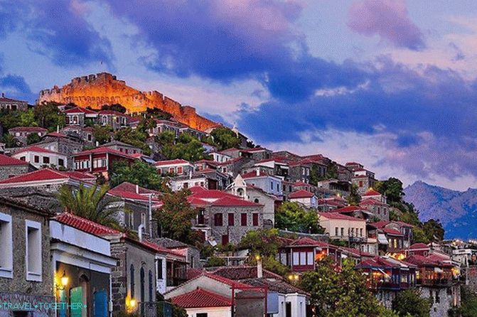 Lonely rest on Lesbos