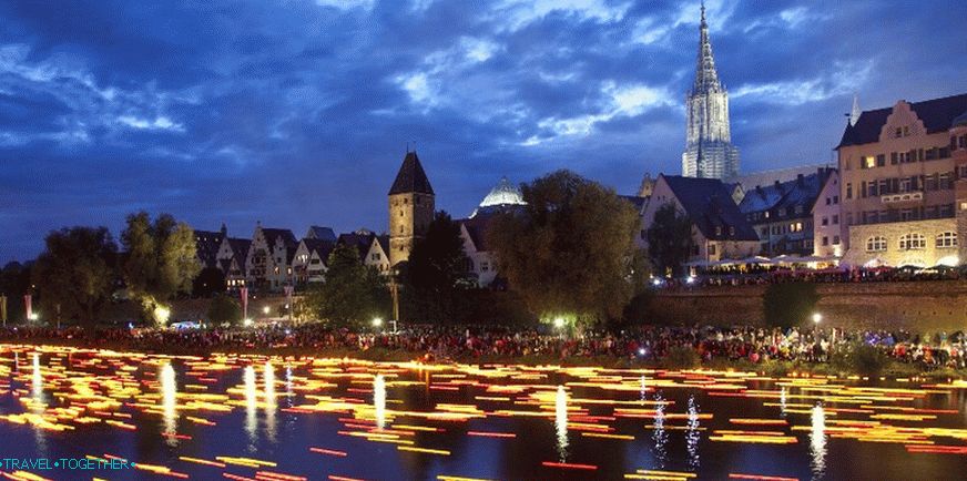 Danube River in Ulm