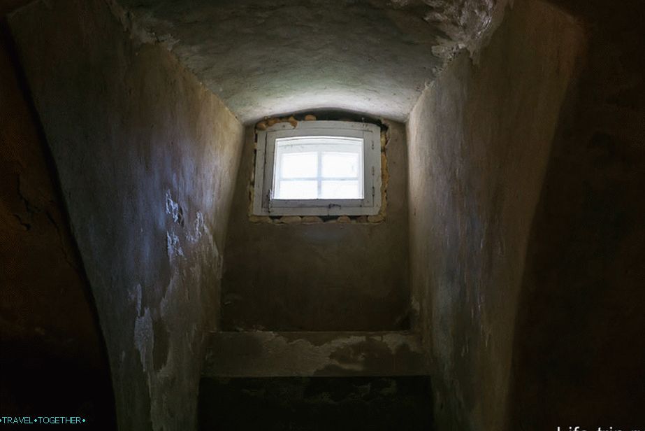 I can not imagine how they used to live here without electricity in the dark