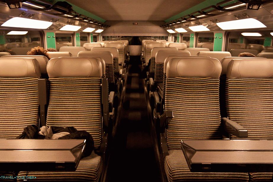 High-speed train Grenoble - Paris