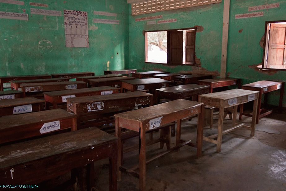 Typical Lao School Class