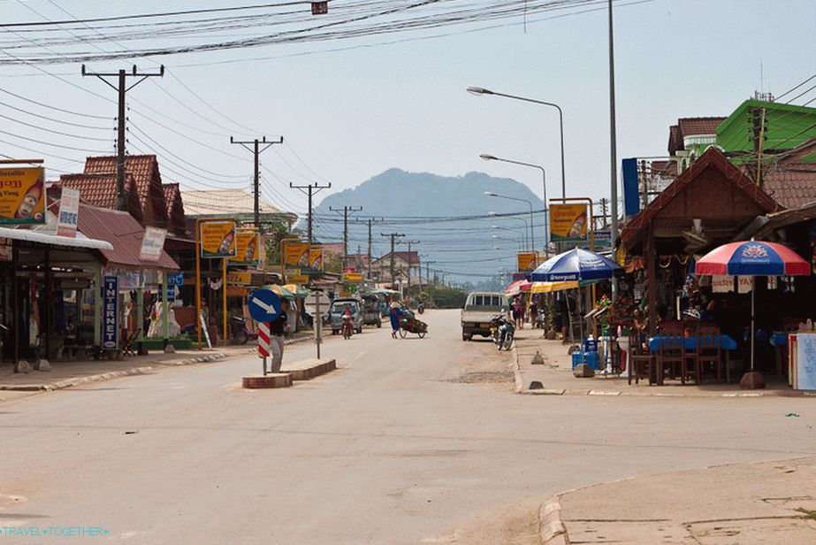 On the streets of Vang Vieng