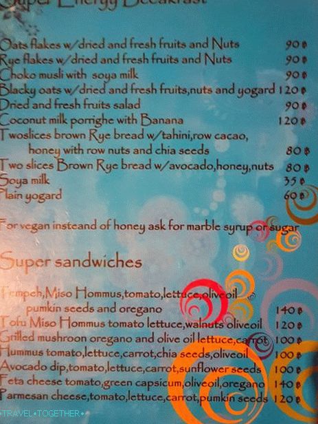 Vegan restaurant in Phangan - Akasha Home or Macrobiotic