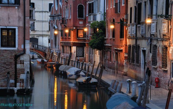 Canal Boats of Venice