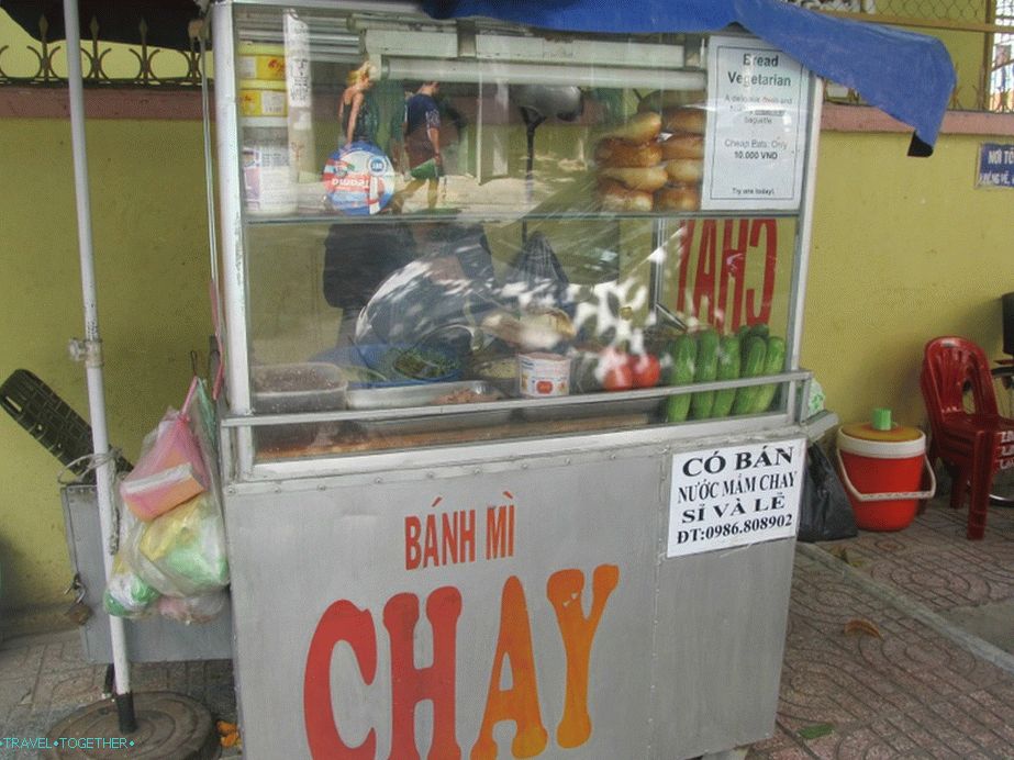 Street fast food in Vietnam