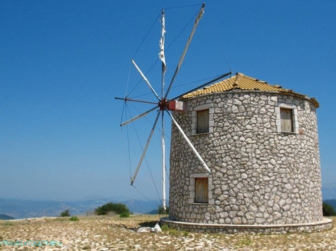Windmills Lefkada