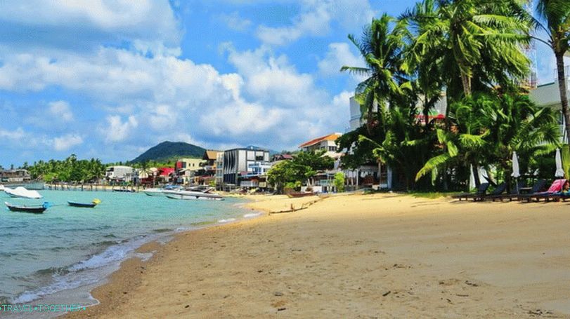 Bophut Beach on Samui