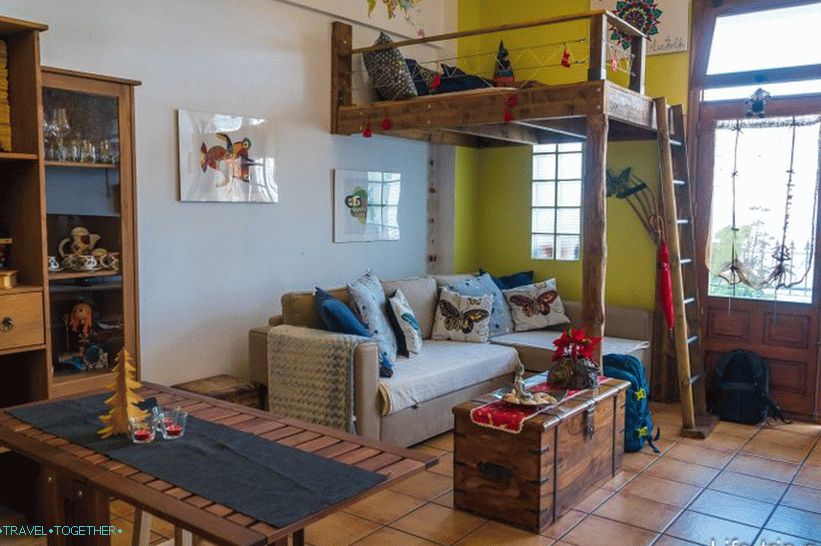 It is warmer on the second floor in winter