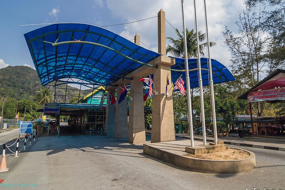 Border with Malaysia