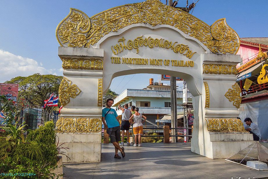 The northernmost point of Thailand