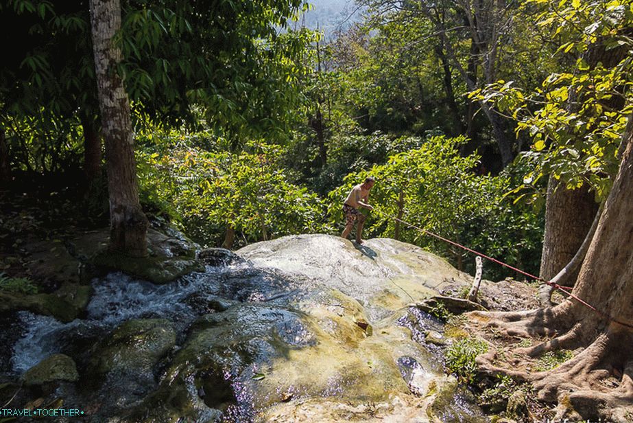 Buatong Waterfall Top Cascade