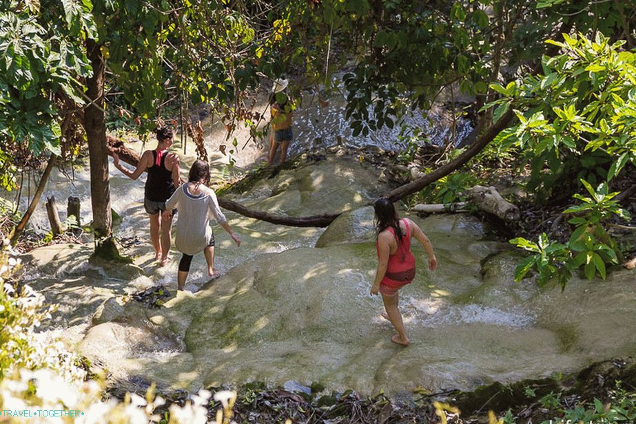 The surface allows you to walk up and down