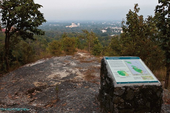 Observation deck - view of Chiang Mai