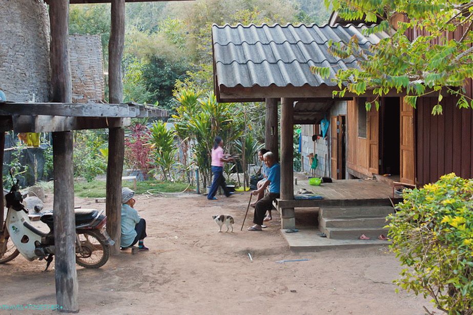 A small Thai village
