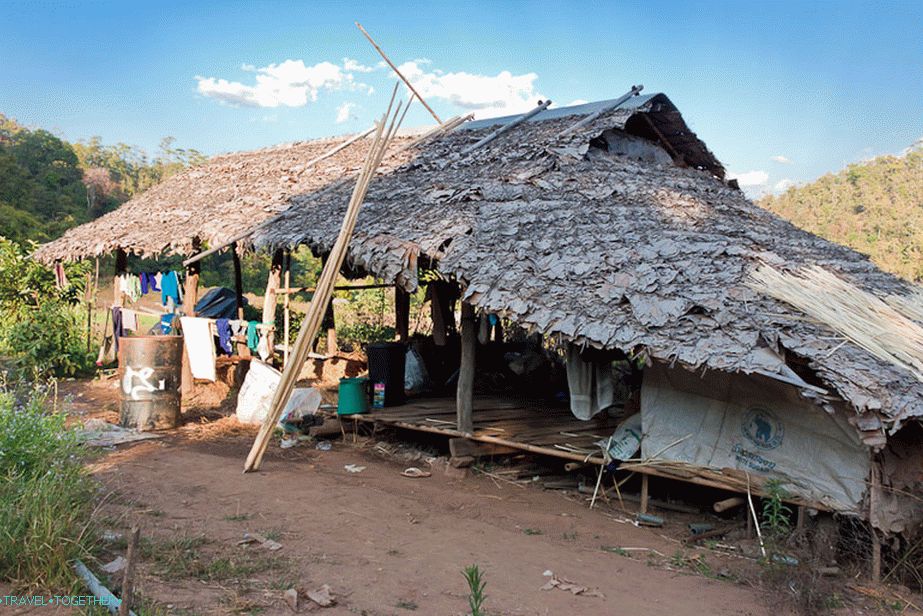 Thai hut in the wilderness