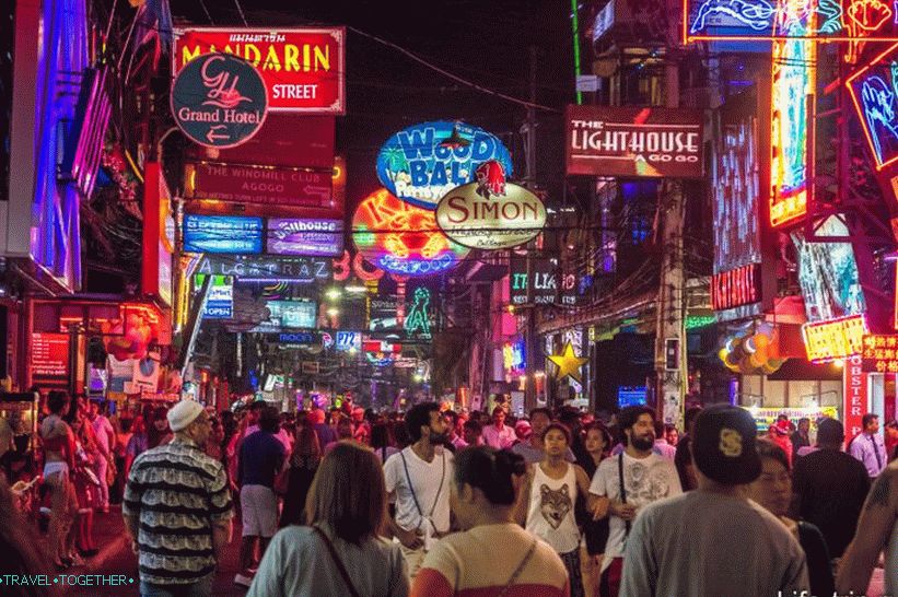 Walking street in Pattaya
