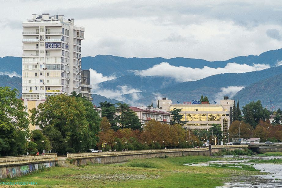 If you move to Sochi for permanent residence, then you can watch the mountains for a whole year