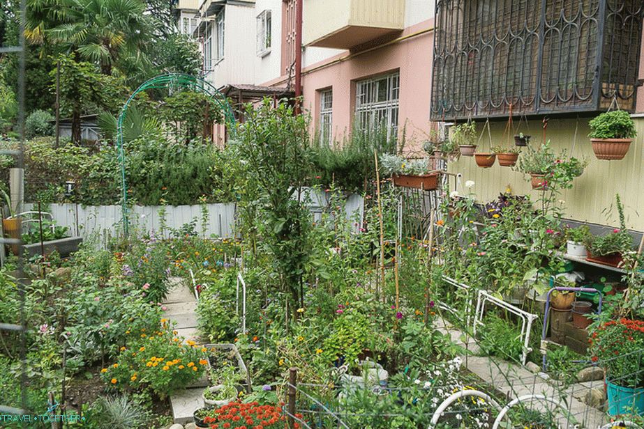 Private gardens - beautiful, but self-seizing