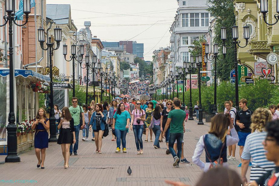Pedestrian street - Bolshaya Pokrovskaya