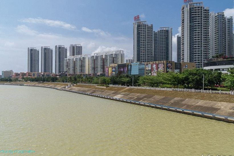 Lingshui looks modern and civilized